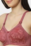 Triumph Lightly Lined Non Wired Medium Coverage Super Support Bra - Wild Raspberry — thumbnail 4